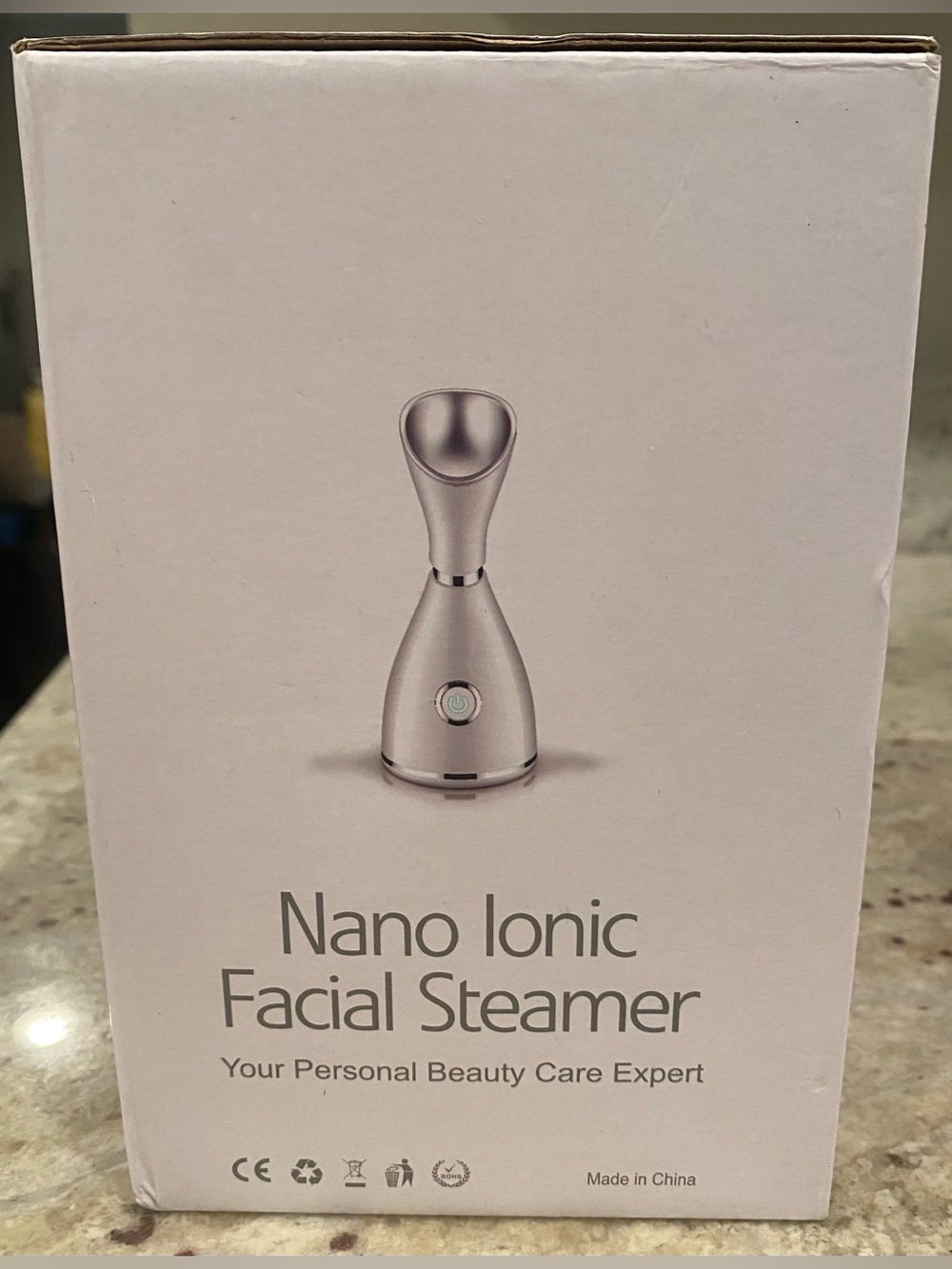Nano Ionic Facial Steamer - Silver. New in box. MSRP $25 - Picture 2 of 5